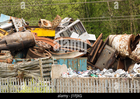 Ferraille métallique Banque D'Images