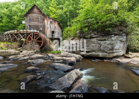 Glade Creek Grist Mill Banque D'Images