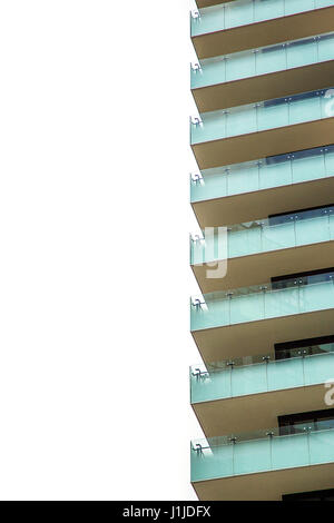 MILAN, ITALIE - 31 MAI 2016 : vue sur Solaria Tower à Porta Nuova à Milan, Italie. Avec 37 étages plus haut bâtiment résidentiel il est en Italie. Banque D'Images