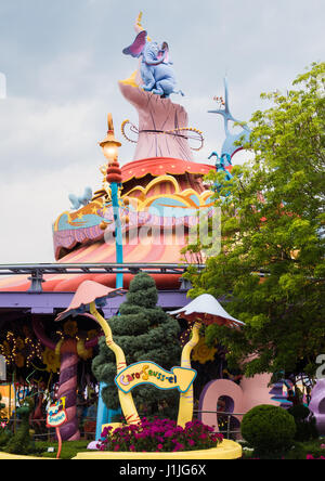 Seuss Landing at Universal Studios, Universal Orlando Resort, Orlando, Central Florida, USA Banque D'Images