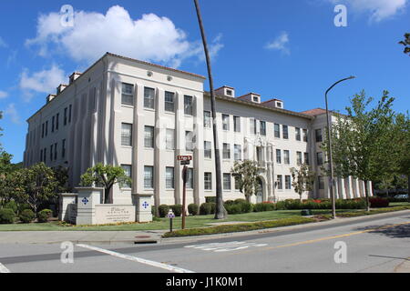 Villas à Hamilton, ancien logement senior Caserne des sous-officiers de l'armée sur le terrain à Hamilton Air Base Banque D'Images