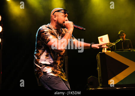 O2 Kentish Town Forum, London, UK 21 avril 2017 Sean Paul, Sean Paul l'exécution en concert à l'O2 Forum, Kentish Town Crédit : Richard Soans/Alamy Live News Banque D'Images