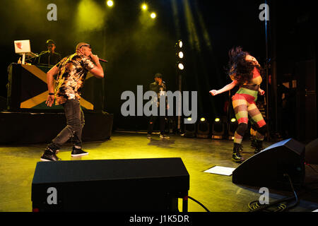 O2 Kentish Town Forum, London, UK 21 avril 2017 Sean Paul, Sean Paul l'exécution en concert à l'O2 Forum, Kentish Town Crédit : Richard Soans/Alamy Live News Banque D'Images