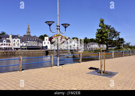 Binic est une commune française du département des Côtes-d'Armor de la Bretagne, dans le nord-ouest de la France. Banque D'Images