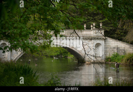 Chiswick House and gardens à Londres, Royaume-Uni Banque D'Images