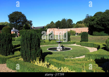 Bridge End jardins, la ville de Saffron Walden, Essex, Angleterre, Royaume-Uni Banque D'Images