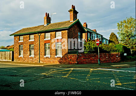 Stockton à Darlington railway coal merchants house à Yarm Banque D'Images