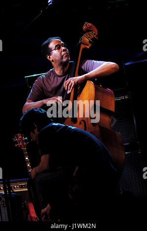 Stanley Clarke b. 30 juin 1951 à Philadelphie, musicien de jazz américain, photo Kazimierz Jurewicz Banque D'Images