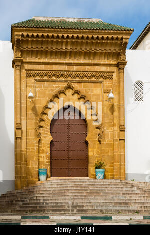 Marinid madrasa de salé (méridine médersa de salé), rabat-sale, Maroc Banque D'Images