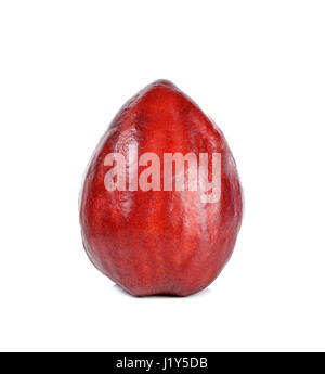 Pomerac, Malay apple, isolé sur fond blanc. Banque D'Images