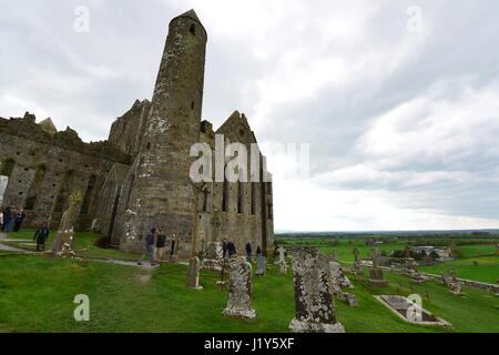 Rocher de Cashel en Irlande Banque D'Images