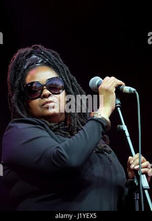 Caron Wheeler avec Soul II Soul Banque D'Images