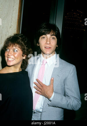 Scott Baio & Erin Moran photographié en 1983. © RTloar Mediapunch / Banque D'Images