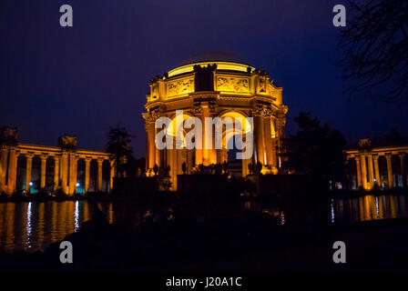 San Francisco, Californie, États-Unis d'Amérique, Palace of fine arts Banque D'Images