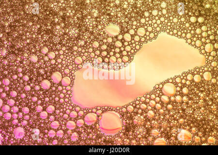 Gros plan des bulles comme arrière-plan Banque D'Images