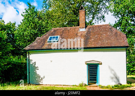 T. E. Lawrence (Lawrence d'Arabie) : son chalet près de Clouds Hill Bovington Camp Banque D'Images