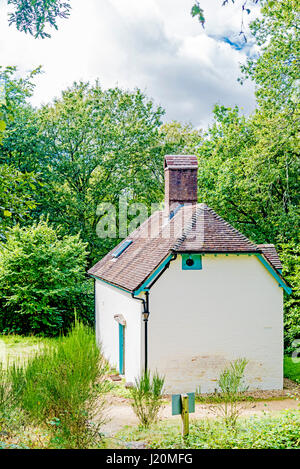 T. E. Lawrence (Lawrence d'Arabie) : son chalet près de Clouds Hill Bovington Camp Banque D'Images