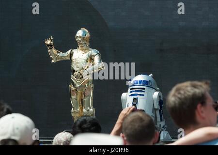 Star wars show à Hollywood studios, en Floride Banque D'Images