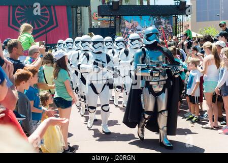 Storm troopers à Hollywood studio Orlando Banque D'Images