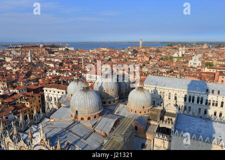 Vu de l'hôtel Campanile de Venise. Venise, Italie Banque D'Images