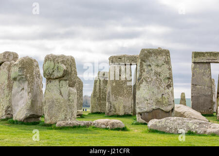 Des images détaillées de Stonehenge Banque D'Images