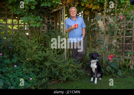 Sir Paddy Ashdown a photographié à son domicile à Somerset, Royaume-Uni Banque D'Images