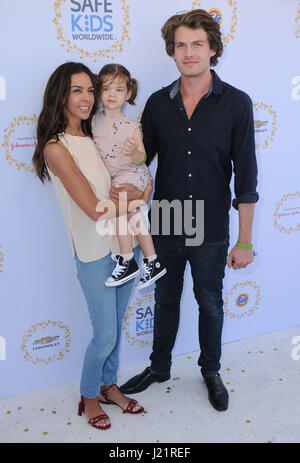 Culver City, CALIFORNIE, États-Unis. 23 avril 2017. 23 avril 2017 - Culver City, Californie - Teri Seymour. Journée Safe Kids 2017 aux studios Smashbox de Culver City. Crédit photo : Birdie Thompson/AdMedia crédit : Birdie Thompson/AdMedia/Alamy Live News Banque D'Images