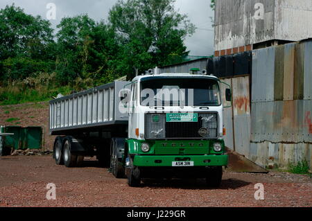 1975 camion Volvo F88 Banque D'Images