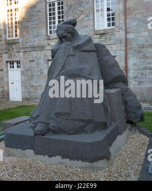 La sculpture La Douleur (douleur) par Francis Renaud a été réalisé le 2 juillet 1922 en hommage à l'casualites de WW I. Le modèle Marie Louise Gaulti Banque D'Images