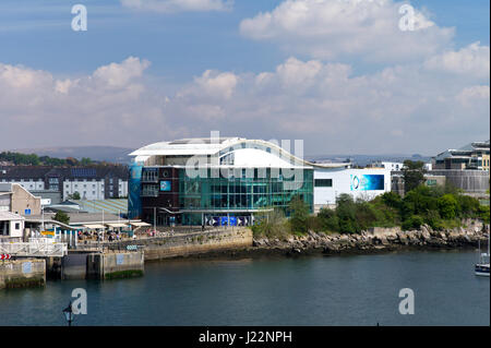 Le National Marine Aquarium, Plymouth, UK Banque D'Images