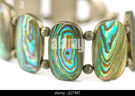 Bracelet nacre antique close-up Banque D'Images