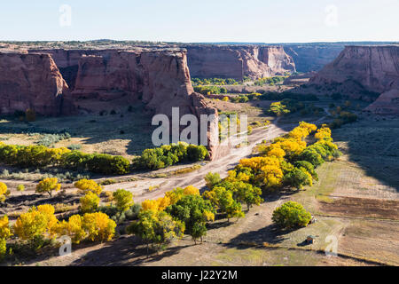 USA, Arizona, Navajo Nation, Dinant, Canyon de Chelly National Monument Banque D'Images
