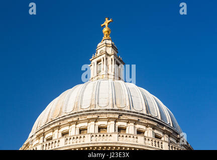 Dôme de la Cathédrale St Paul à Londres, Angleterre, RU Banque D'Images