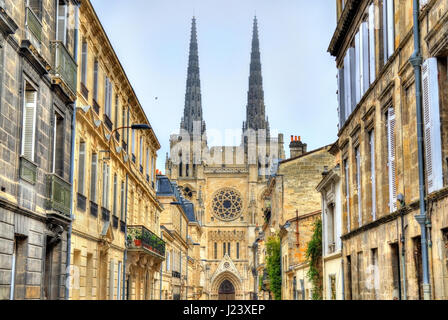 La Cathédrale Saint André de Bordeaux - France, Aquitaine Banque D'Images