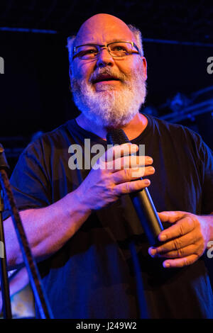 Milan, Italie. Apr 23, 2017. L'Américain KYLE GASS BAND effectue sur scène au Club durant la légende "Thundering Herd Tour 2017' Credit : Rodolfo Sassano/Alamy Live News Banque D'Images