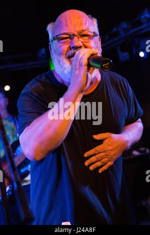 Milan, Italie. Apr 23, 2017. L'Américain KYLE GASS BAND effectue sur scène au Club durant la légende "Thundering Herd Tour 2017' Credit : Rodolfo Sassano/Alamy Live News Banque D'Images