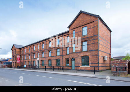 Bâtiment du YMCA à Crewe Cheshire UK Banque D'Images