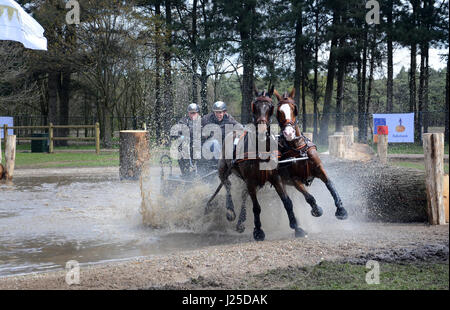 Transport international des concours de conduite, Horst, Limbourg Pays-Bas Banque D'Images