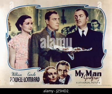 My Man Godfrey, alias : Mein Mann Godfrey, USA 1936, Regie : Gregory La Cava, acteurs : Gail Patrick, Alan Mowbray, William Powell Banque D'Images