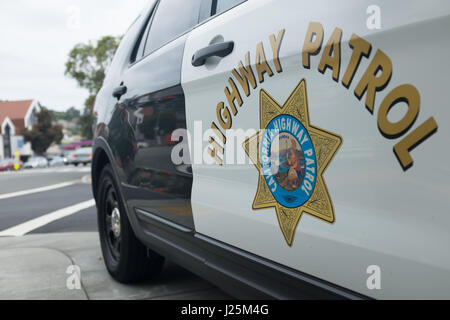 California Highway Patrol véhicule Banque D'Images