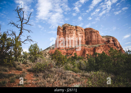 Courthouse Butte Rock Formation, Sedona, Arizona, USA Banque D'Images