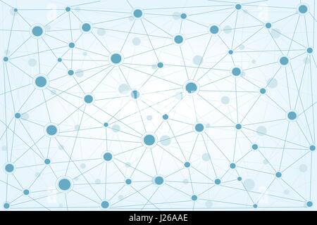 Internet des objets concept et la technologie cloud computing concept réseau Internet. Internet des objets avec des apps cloud.La technologie cloud computing Illustration de Vecteur