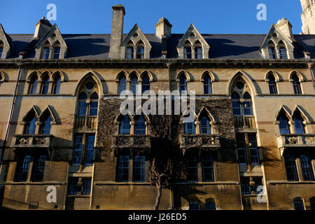 Christ Church College à Oxford, Oxfordshire, Angleterre, Royaume-Uni Banque D'Images