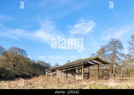 Ancien bâtiment de ferme, Hathersage, Derbyshire, Angleterre, RU Banque D'Images