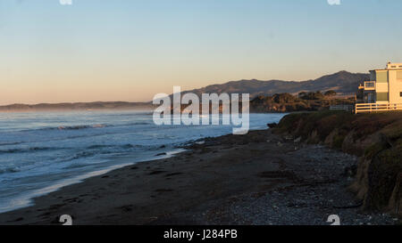 San Simeon beach, à l'autoroute 1, près de Big Sur, en Californie, USA Banque D'Images