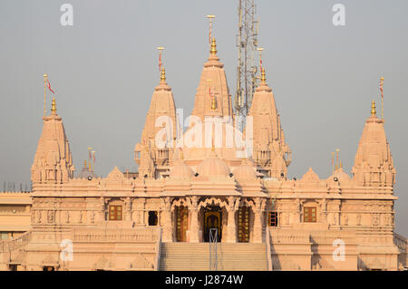 Temple BAPS Shri Swaminarayan Mandir Pune Maharashtra Banque D'Images