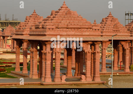 Temple BAPS Shri Swaminarayan Mandir Pune Maharashtra Banque D'Images