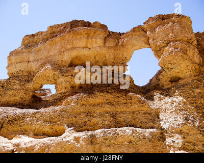 La Namibie, Hardap, Canyon de Sesriem, Namib Naukluft Park, des formations rocheuses et des percées dans le canyon Banque D'Images