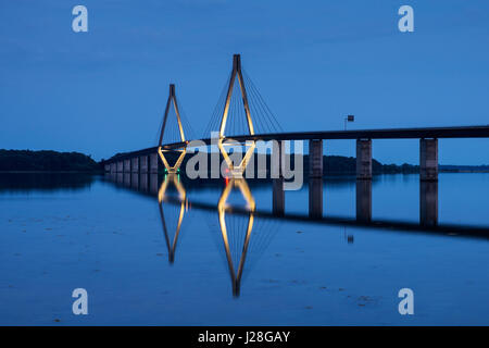 Vordingborg Danemark, municipalité, Bogø by South Bridge, entre l'île de Farø et l'île de Falster Banque D'Images