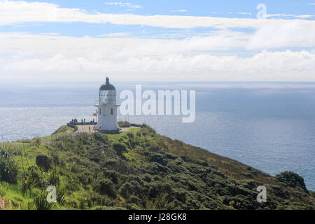 Nouvelle Zélande, île du Nord, Northland, phare du cap Reinga, Banque D'Images